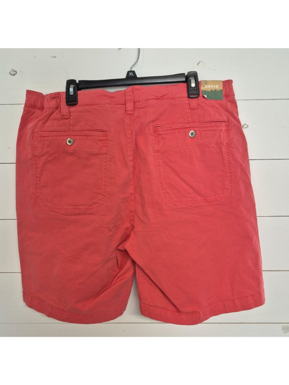 Orvis Men's Casual Red Cotton Shorts Size 38 NWT - Picture 6 of 7